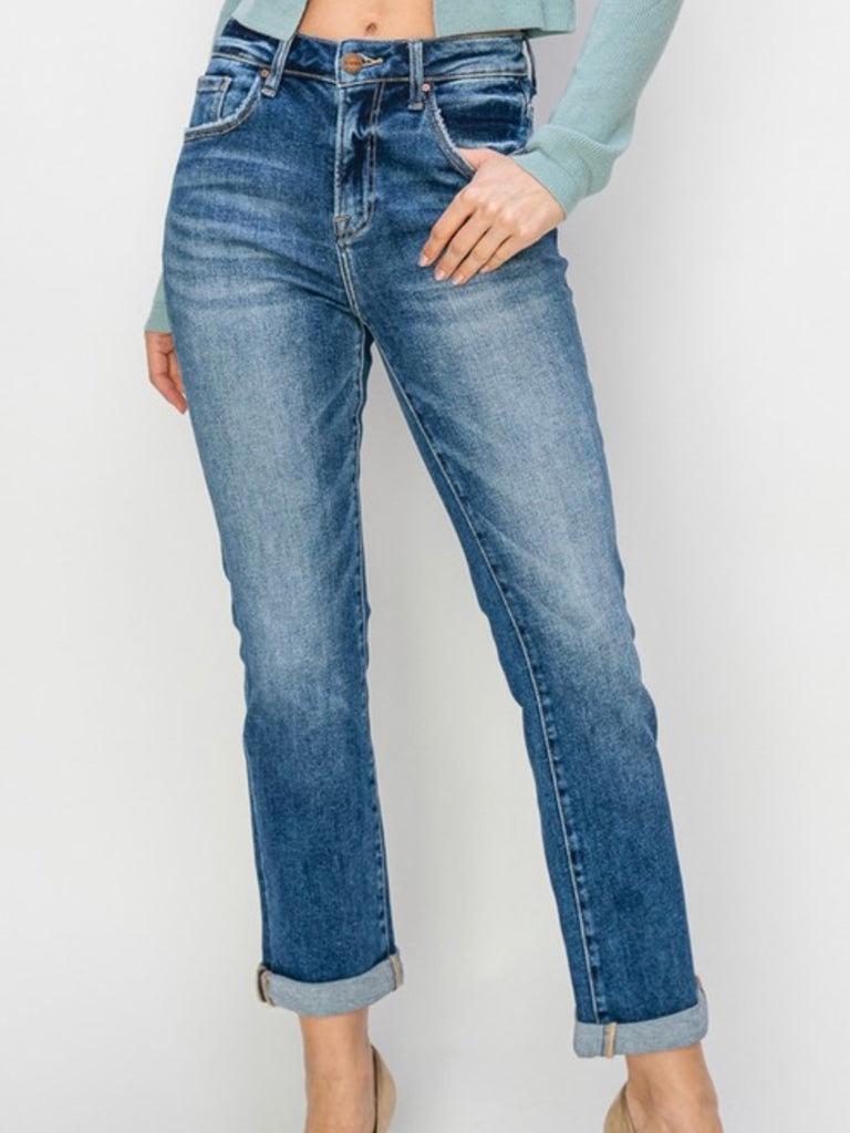 Stella High-Rise Straight Denim