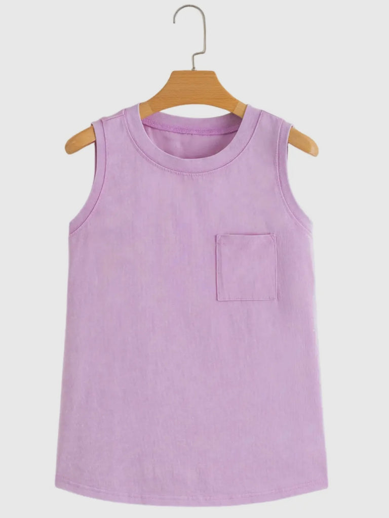 Hazel Mineral Wash Tank - Purple