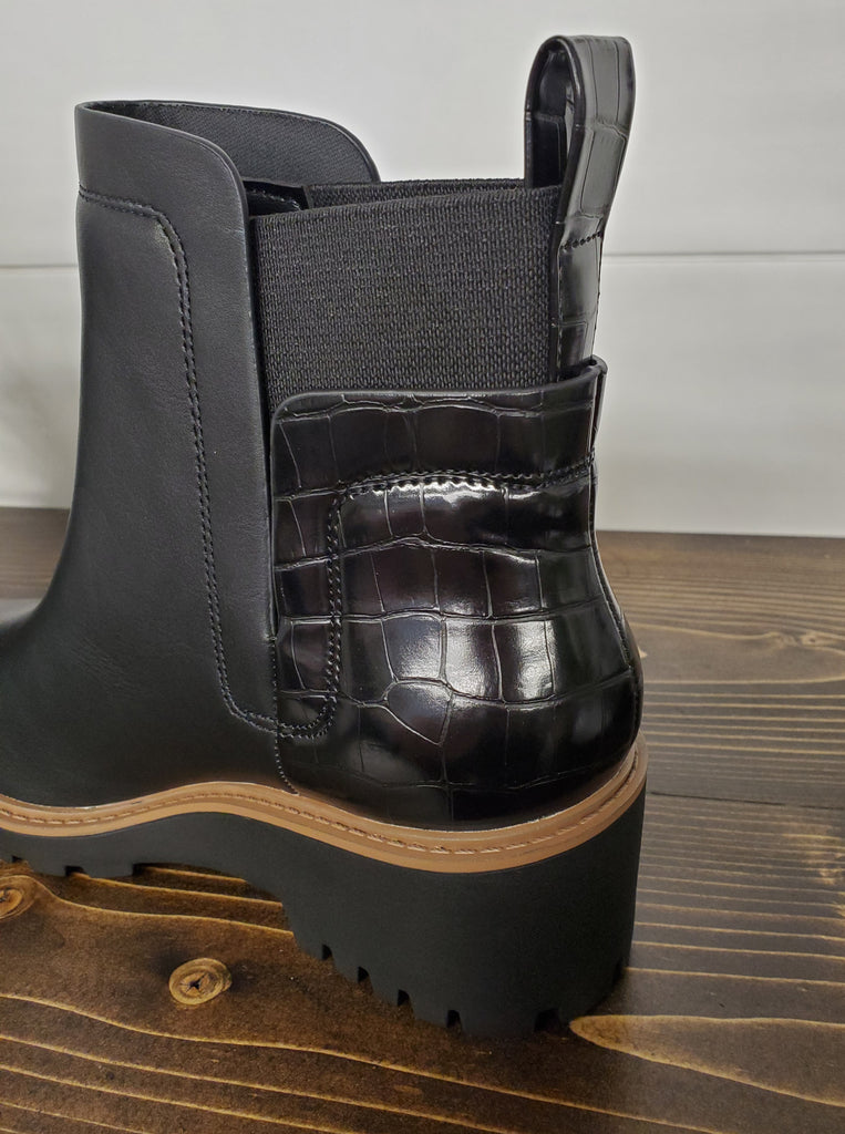 Sloane Platform Lug Chealsea - Black