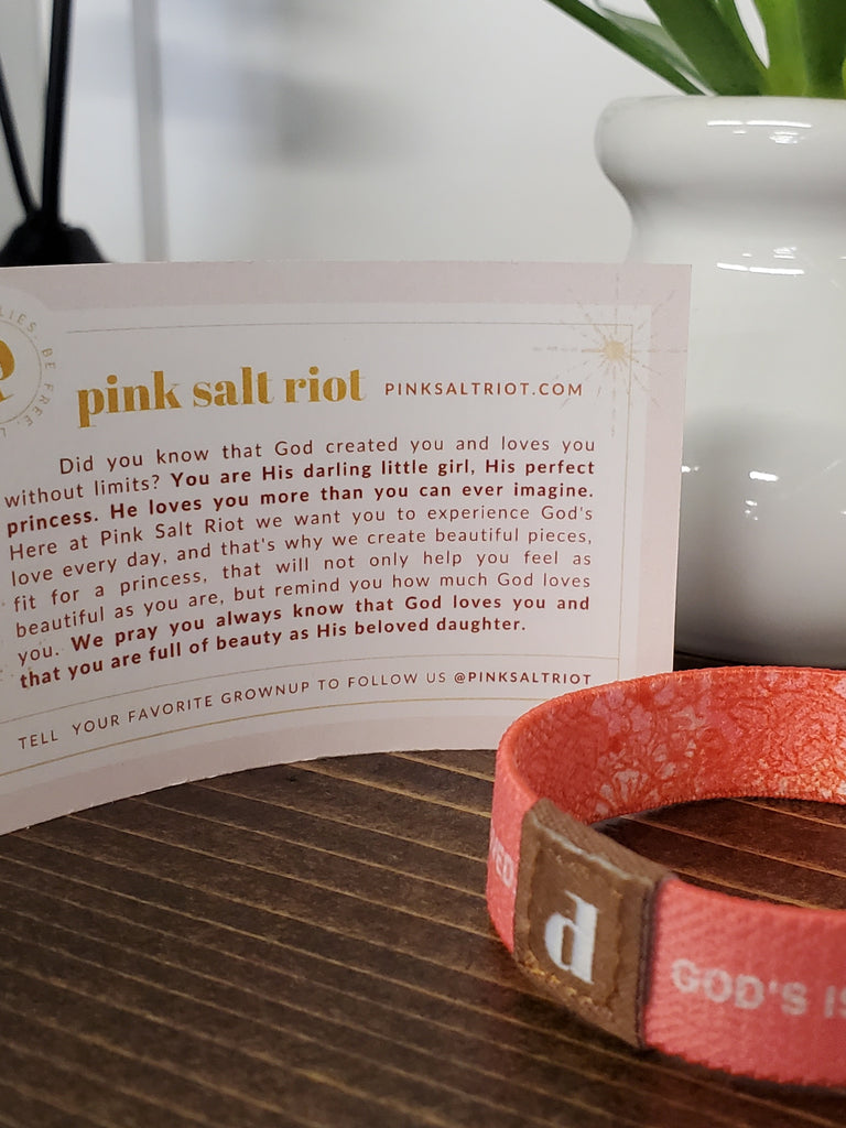 Beautiful, Worthy & Loved - KIDS Bracelet