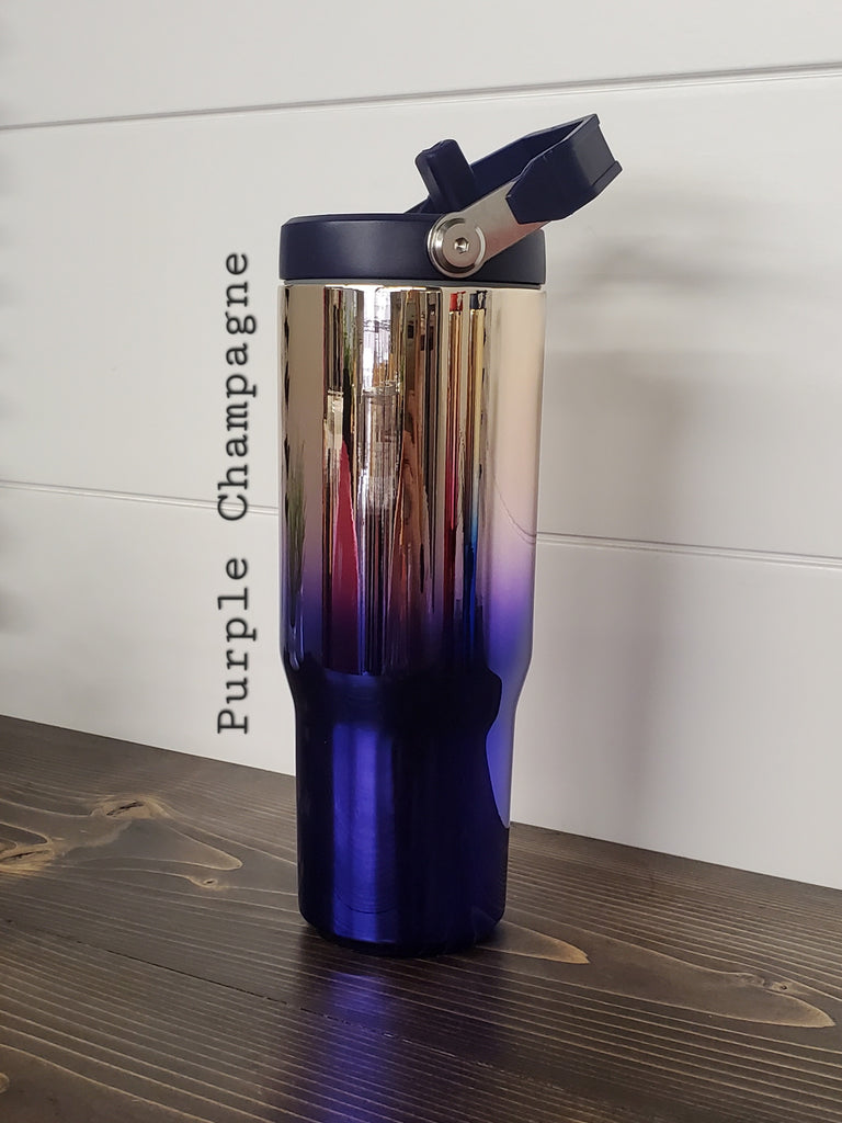 Mirror Ombre 30oz Tumbler - Metallic