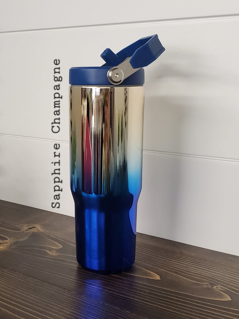 Mirror Ombre 30oz Tumbler - Metallic