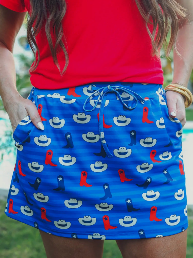 Kayla Skort - American Cowgirl