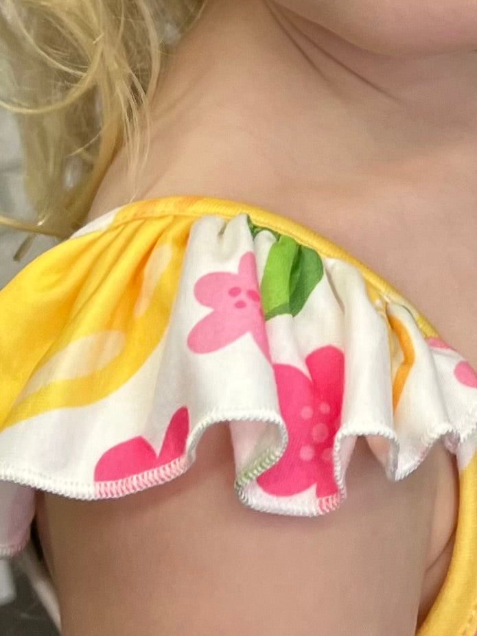 Wren Lemon Dress-KIDS