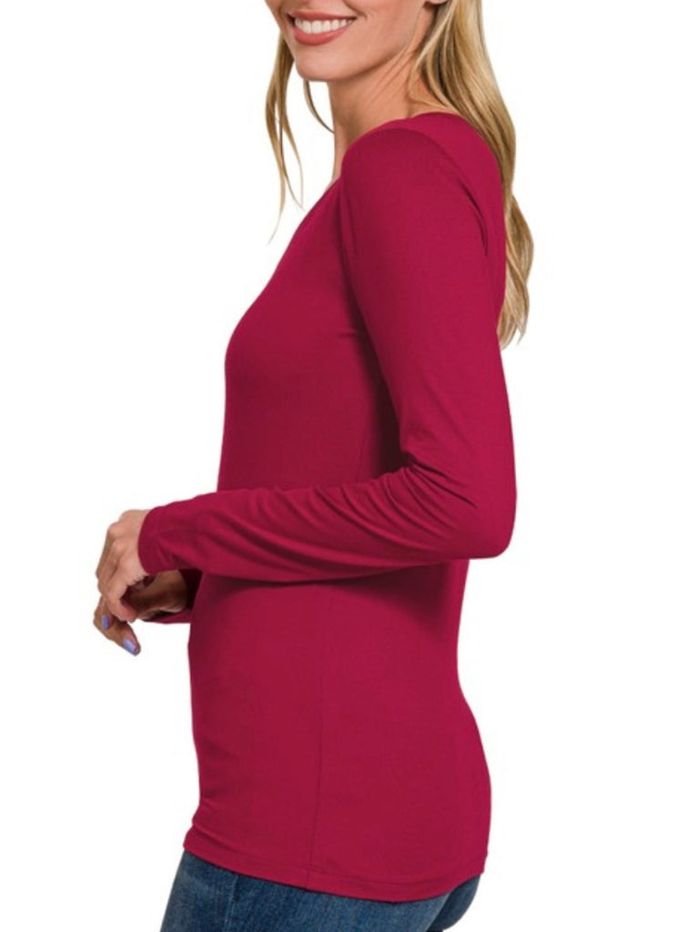 Kari Perfect Long Sleeve - V-Neck
