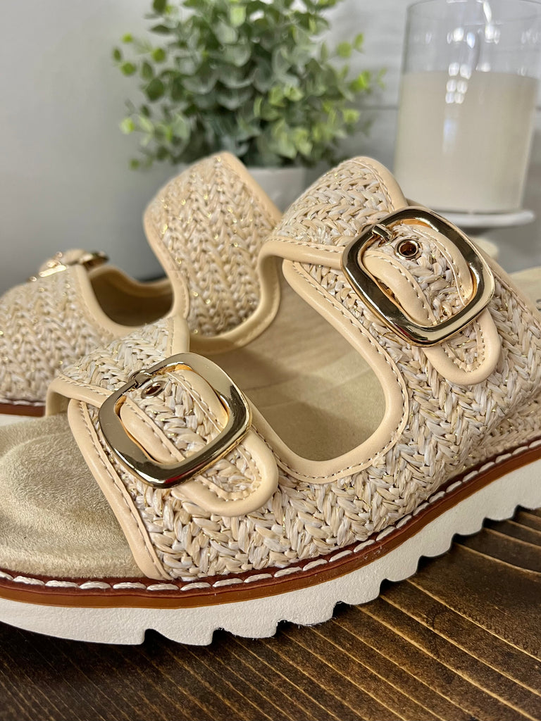 Amber Gold Accent Wedges