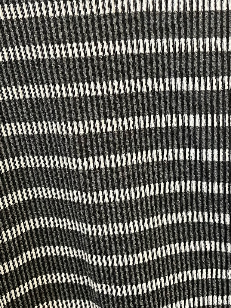 Trisha Ribbed Knit - Charcoal