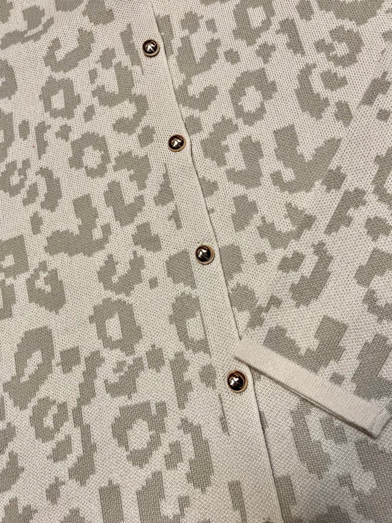 Cecelia Leopard Cardigan