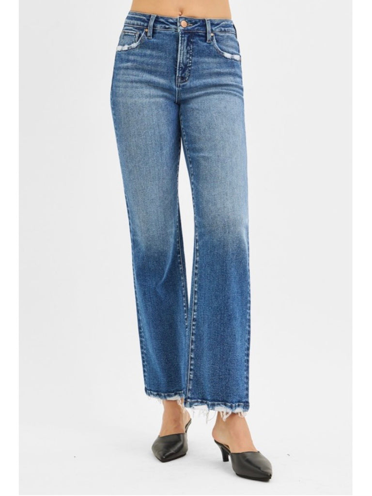 Kassie High-Rise Straight Denim