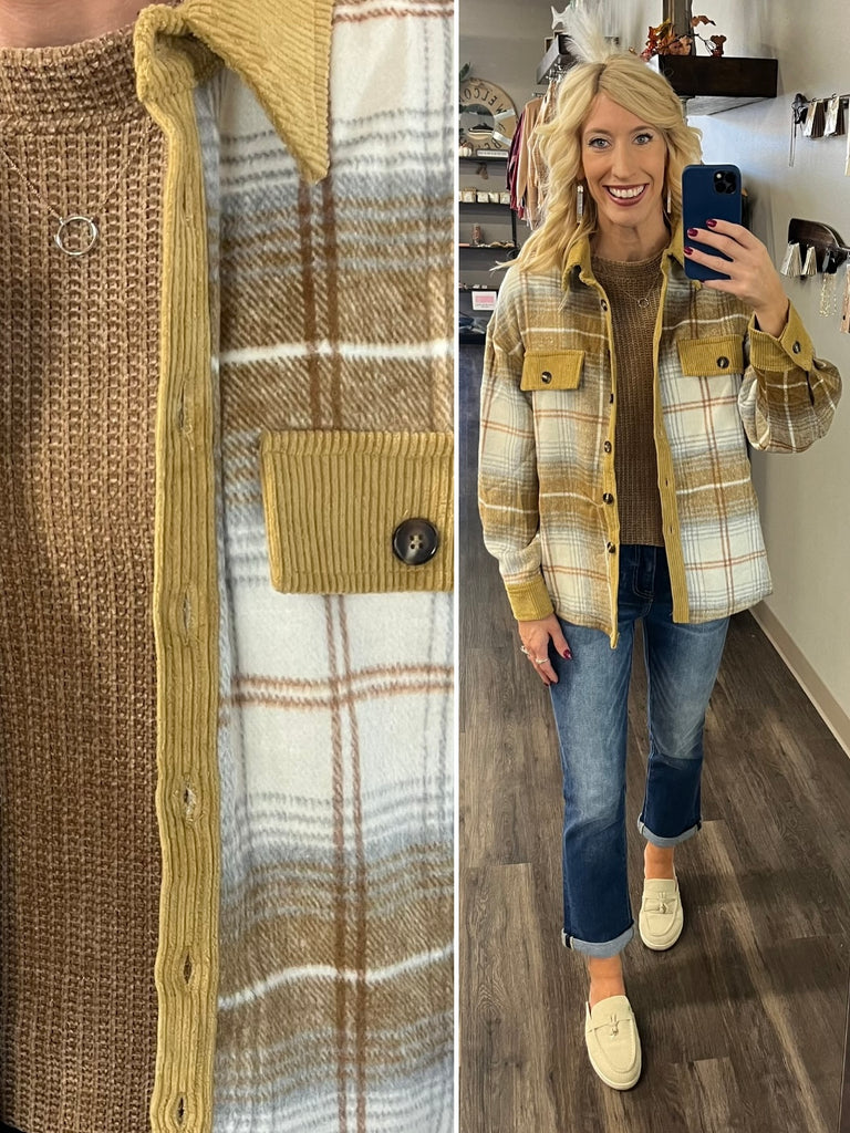 Tracy Chenille Sweater - Honey