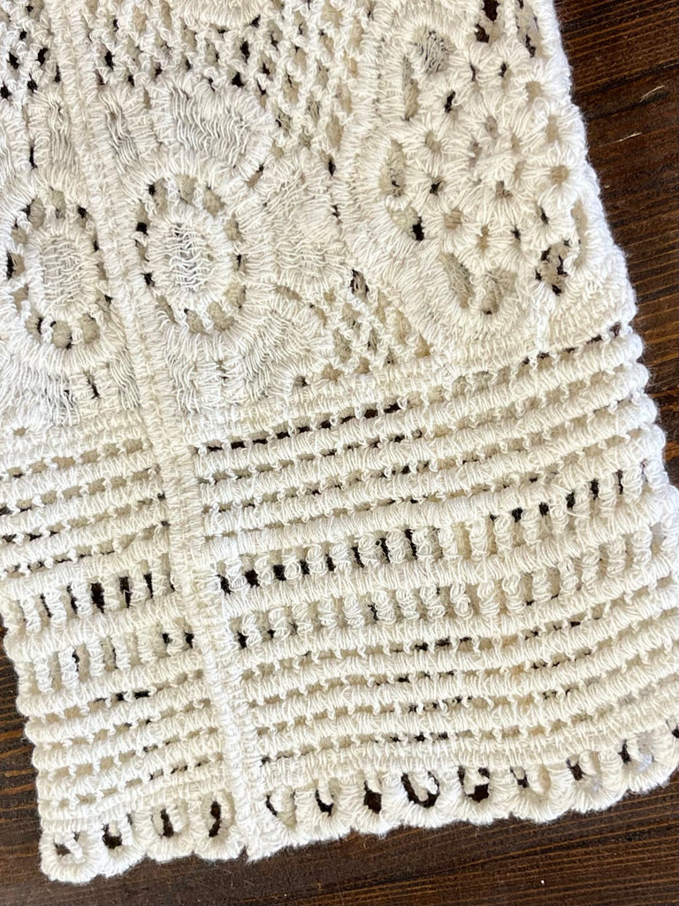 Willa Crochet Lace Open Cardigan