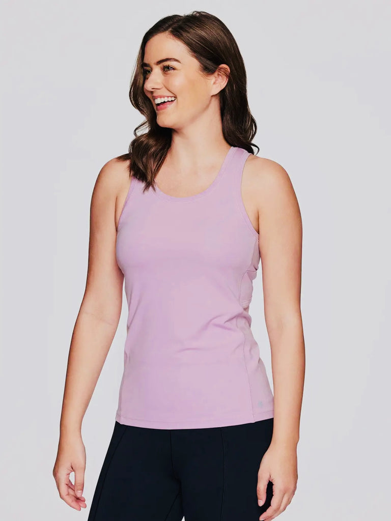 Mya Twist - Back Tank - Lilac