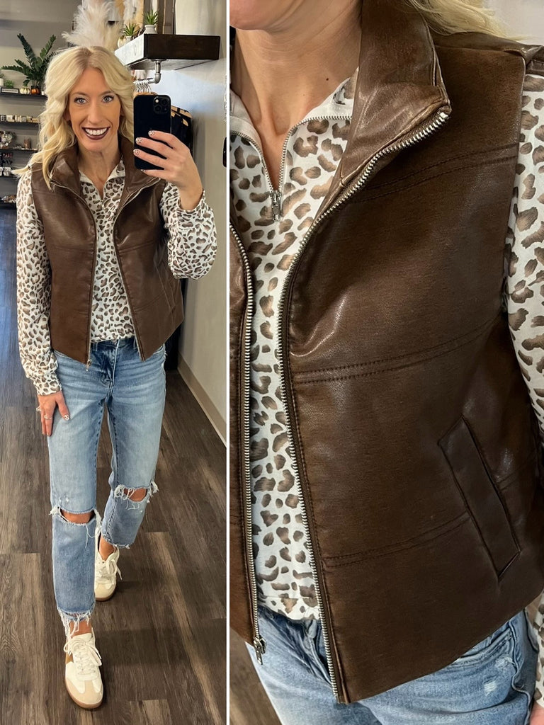 Jazmine Hazelnut Vest