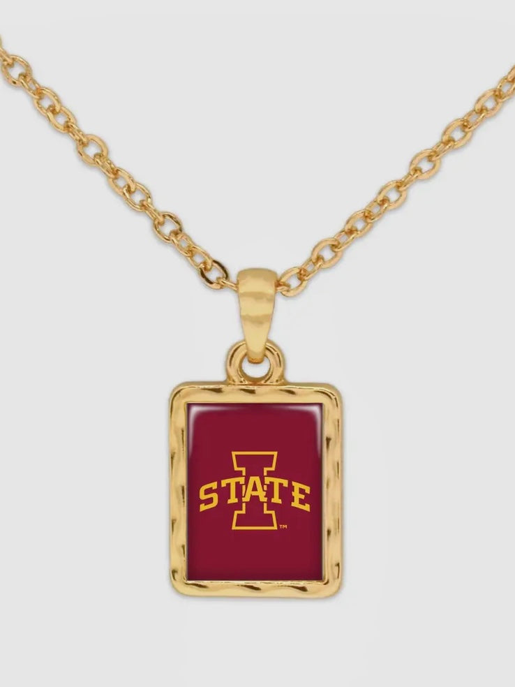 ISU Pendant Necklace - Gold