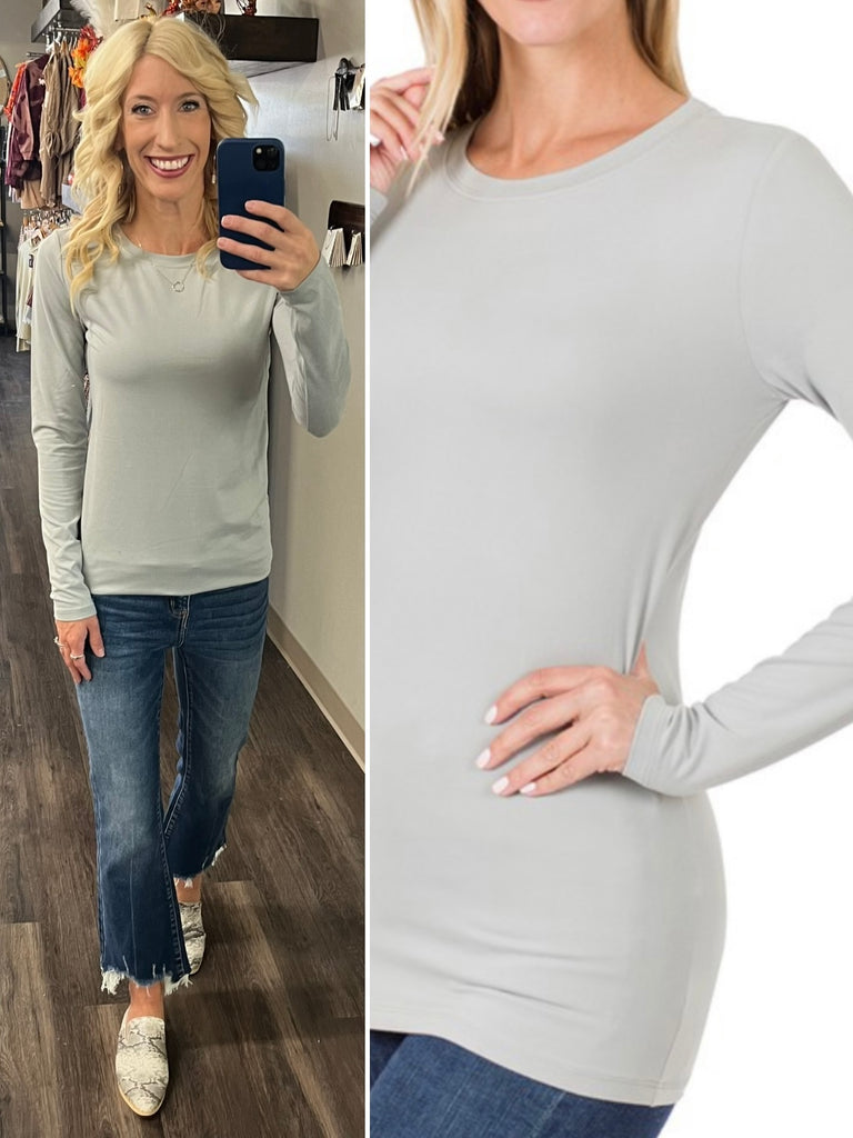 Kari Perfect Long Sleeve - Crewneck