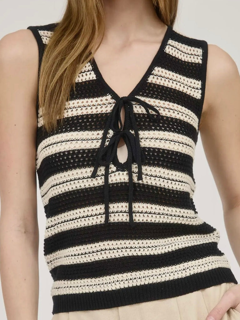 Danielle Knit Sweater Vest