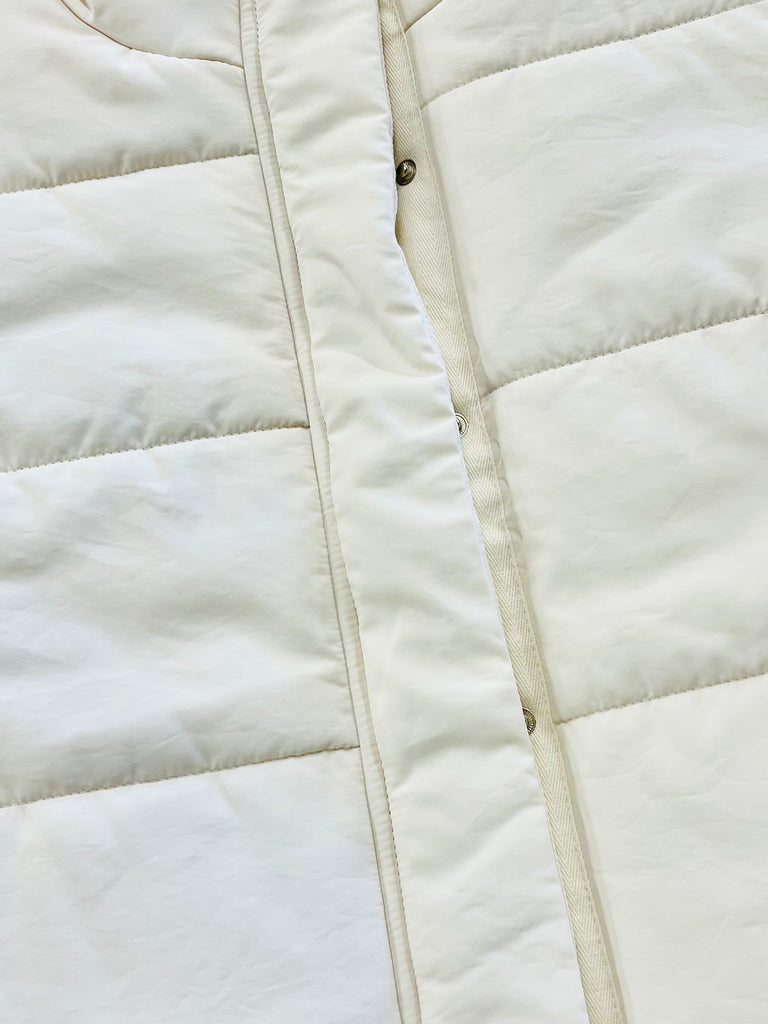 Jill Puffer Vest - Cream