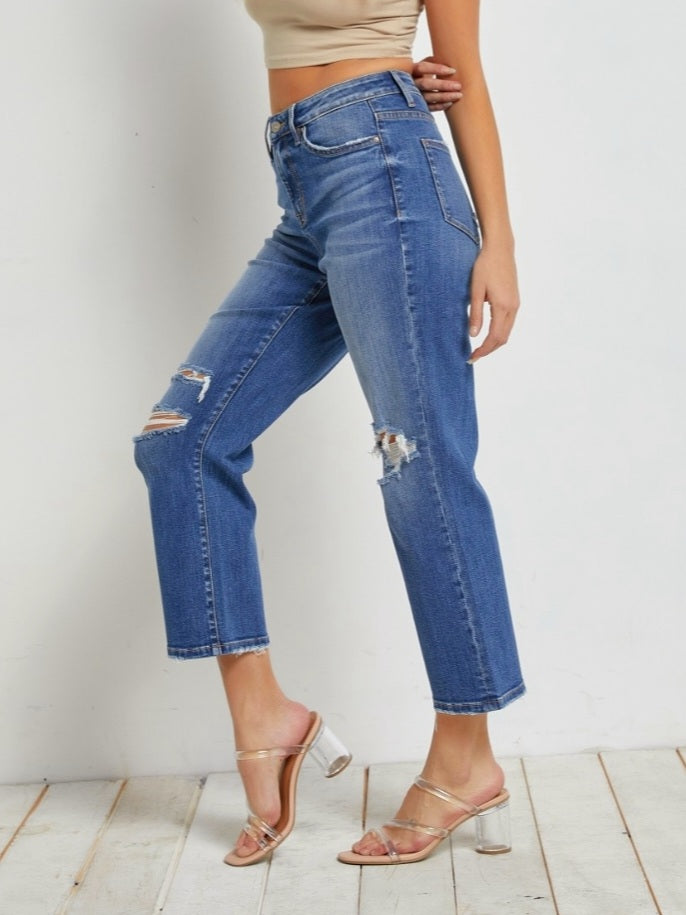 Carter High Rise "Dad" Jeans
