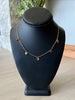April Heart on a Chain Necklace
