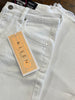 Bethany White Wide Leg Crop Jeans