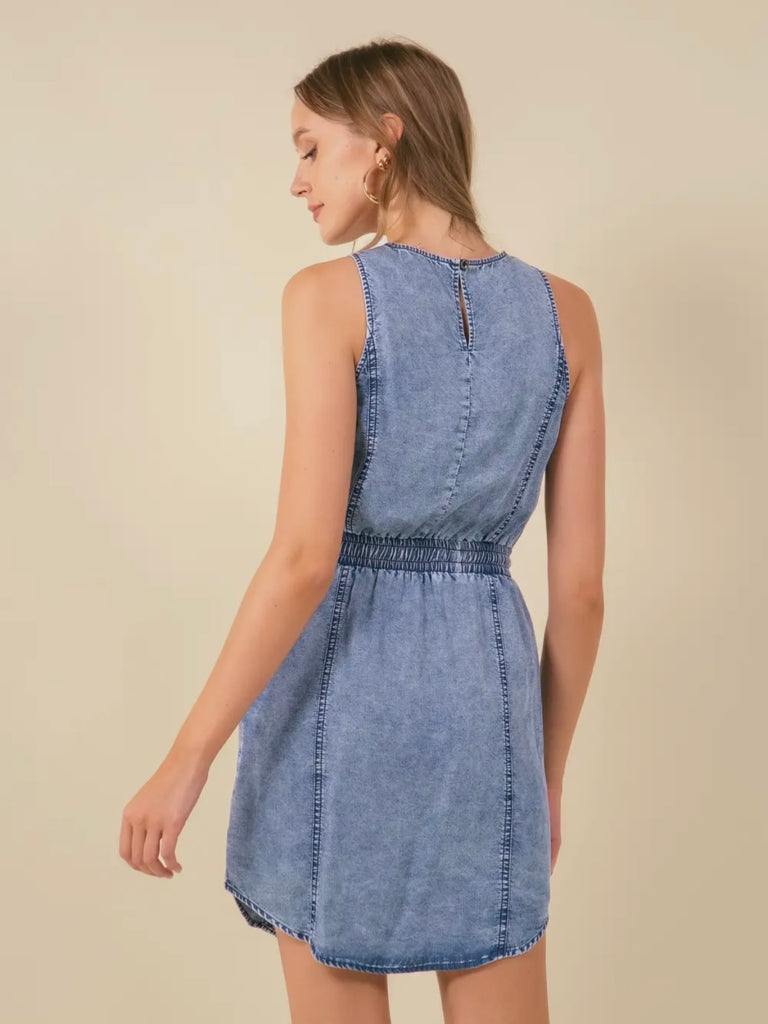 Daisy Denim Dress