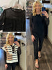Darcie Mesh Top - Black