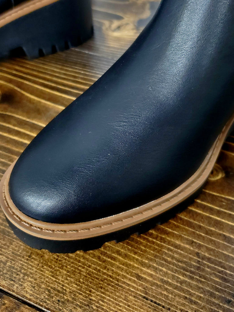 Sloane Platform Lug Chealsea - Black