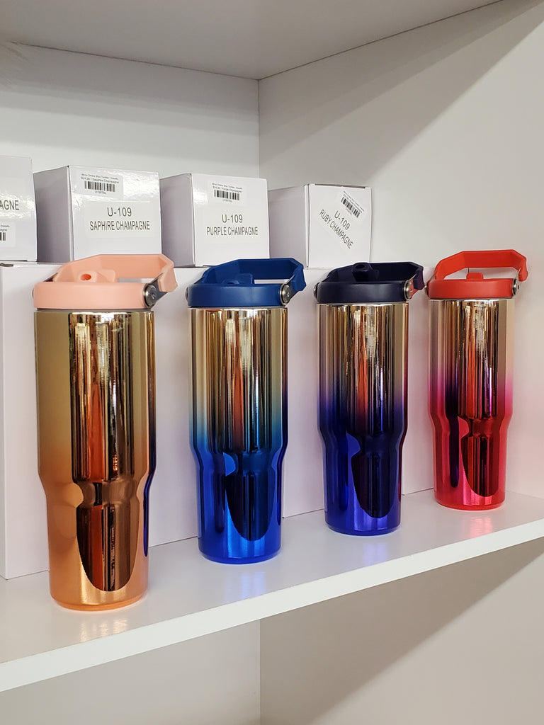 Mirror Ombre 30oz Tumbler - Metallic