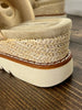 Amber Gold Accent Wedges