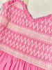 Annabelle Pink Embroidered Dress