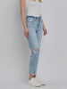 Katy High-Rise Straight Denim