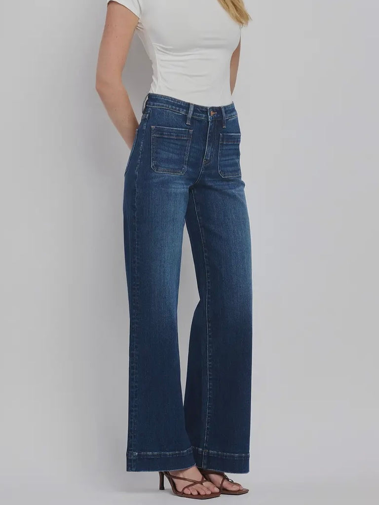 Justine High-Rise Trouser Denim