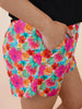 Julia Pink Floral Shorts
