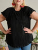Jane Ruffle Sleeve Blouse - Plus