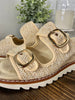 Amber Gold Accent Wedges