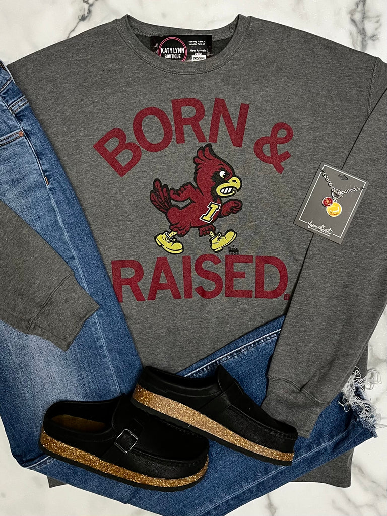 ISU Born & Raised Crewneck