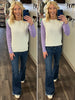 Jaylee Ivory Sweater Vest