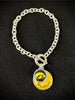 Hawks Pendant Bracelet