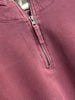 Stormie Mineral Wash 1/4 Zip - Egg Plant
