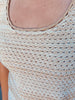 Vaeda Crochet Tank - Mocha