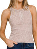 Addie Mineral Wash Tank - Mocha