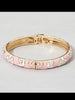 Floral Hinge Bracelets - Multi