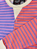 Jade Contrast Striped Crewneck