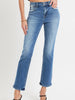 Jackie Mid-Rise Ankle Straight Denim