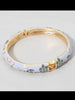 Floral Hinge Bracelets - Multi