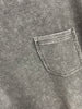 Mia Cropped Pocket Tee - Charcoal