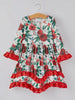 Bria Winter Floral Dress - KIDS