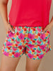 Julia Pink Floral Shorts