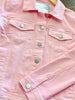 Nicole Blush Pink Denim Jacket