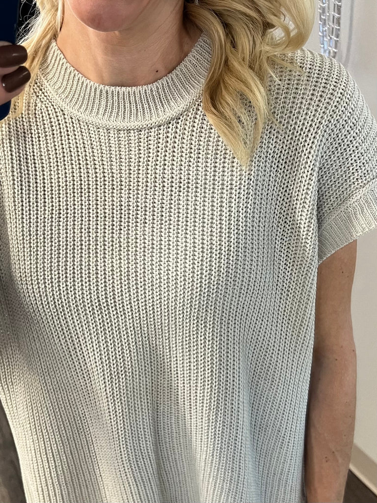 Elodie Knitted Top - Sand